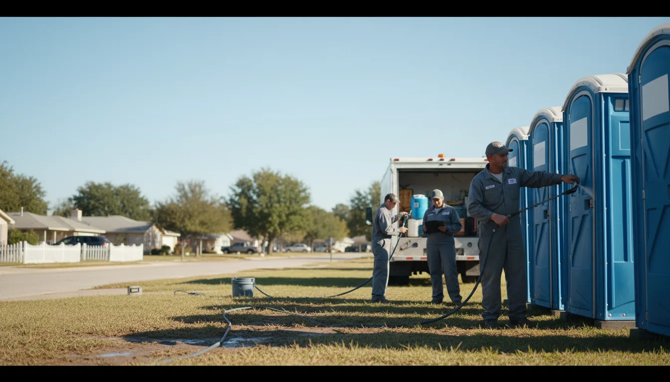 Long-Term Portable Toilet Rental in Lake Mills, IA near me